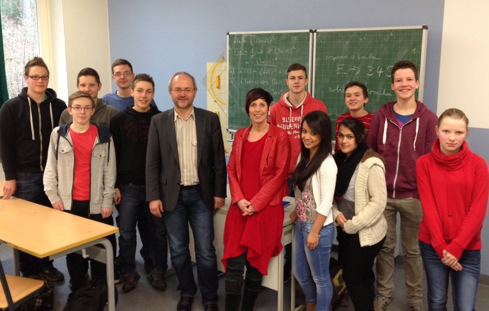 Gespräch mit 9. Klasse in Stift Keppel